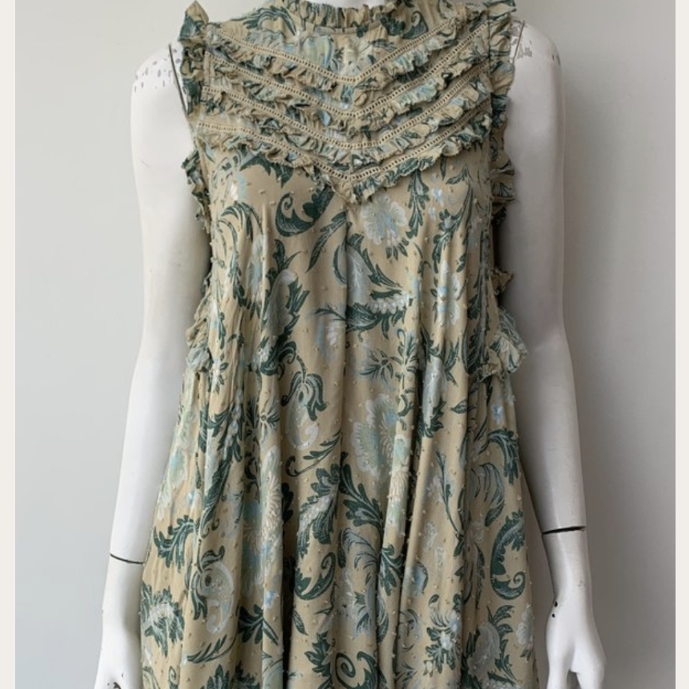 Spell and the Gypsy collective Aurora avocado tunic dress